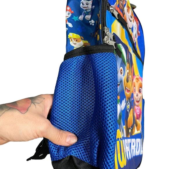 Paw Patrol Pups Backpack Size 16" Blue School Picnic Adjustable NWT 612 - Picture 6 of 13